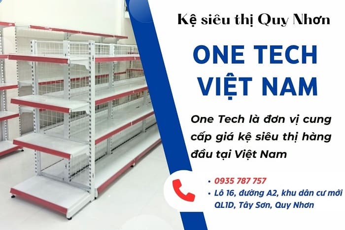 Đơn vị cung cấp kệ siêu thị giá rẻ Quy Nhơn