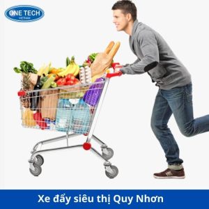 Xe đẩy siêu thị Quy Nhơn đa dạng mẫu mã, chất lượng cao